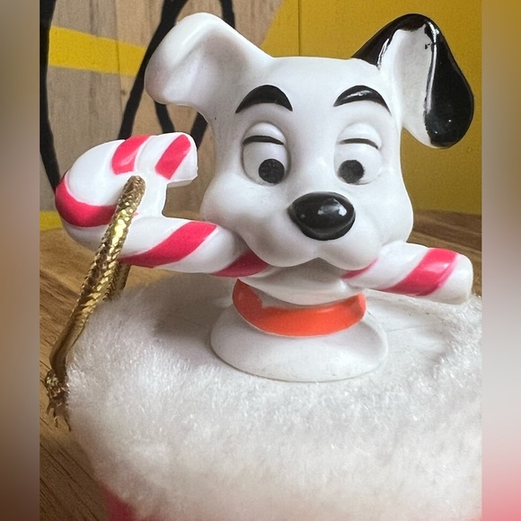 🐾Walt Disney Dalmatian Christmas Ornament With Velvet soft Red Boot. 🐾 - Picture 13 of 16
